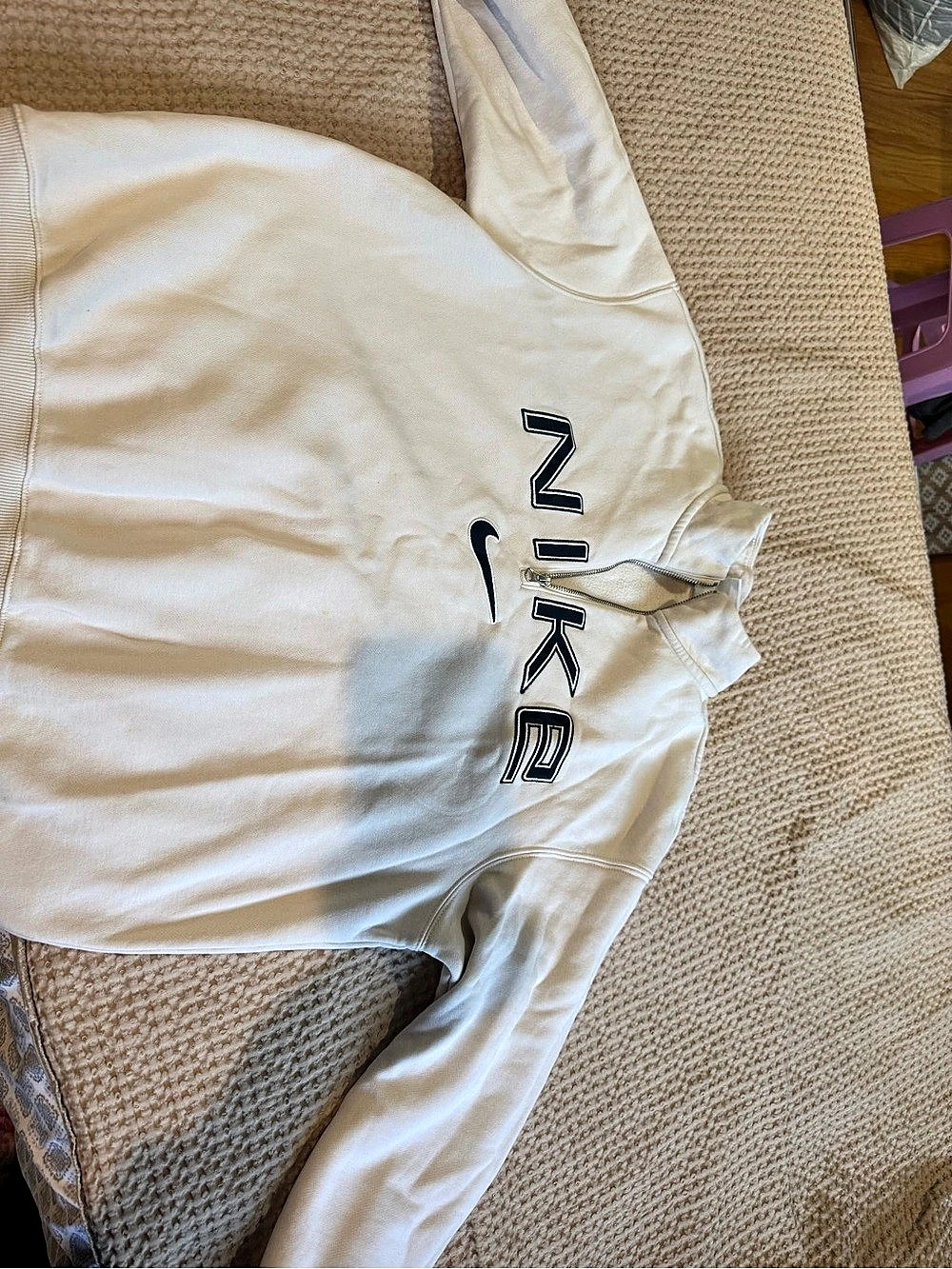 Nike Cream Jacket Size Small